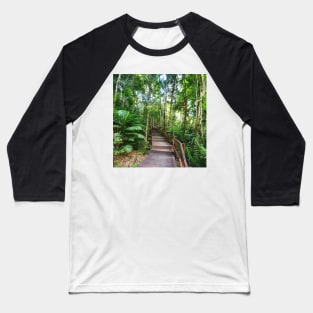 Stairway to Rainforest Heaven Baseball T-Shirt